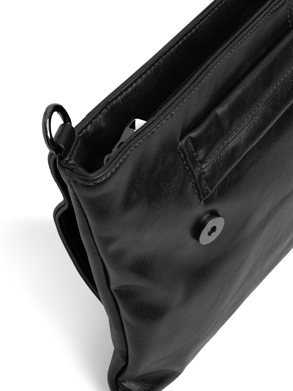 Borsa maxi clutch multi-way - NERO