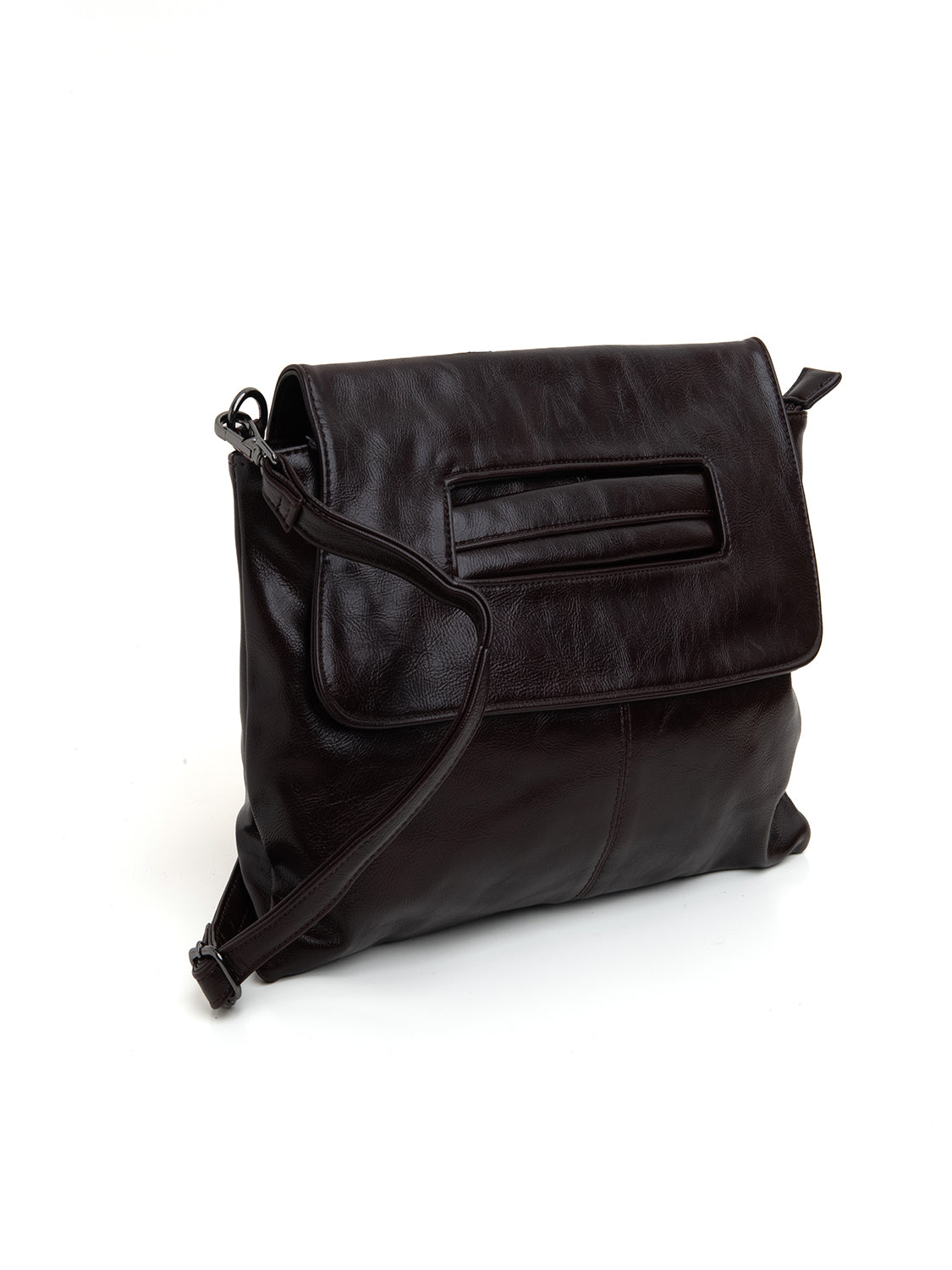 Borsa maxi clutch multi-way - CAFFÈ