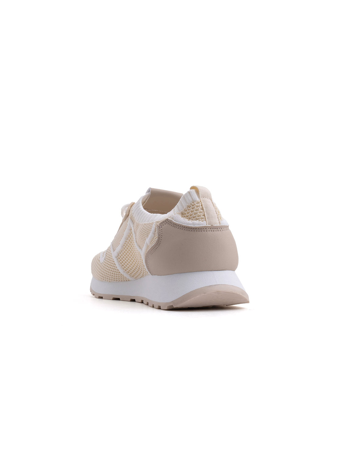Sneaker soft-step in tela - BEIGE