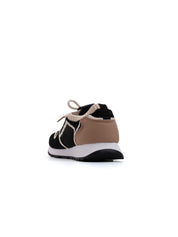 Sneaker soft-step in tela - NERO