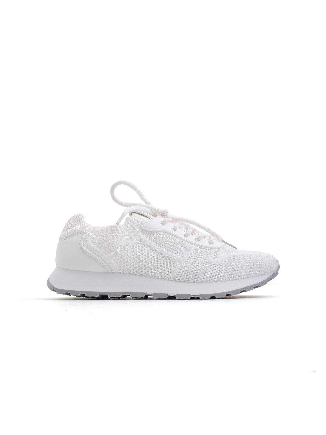 Sneaker soft-step in tela - BIANCO