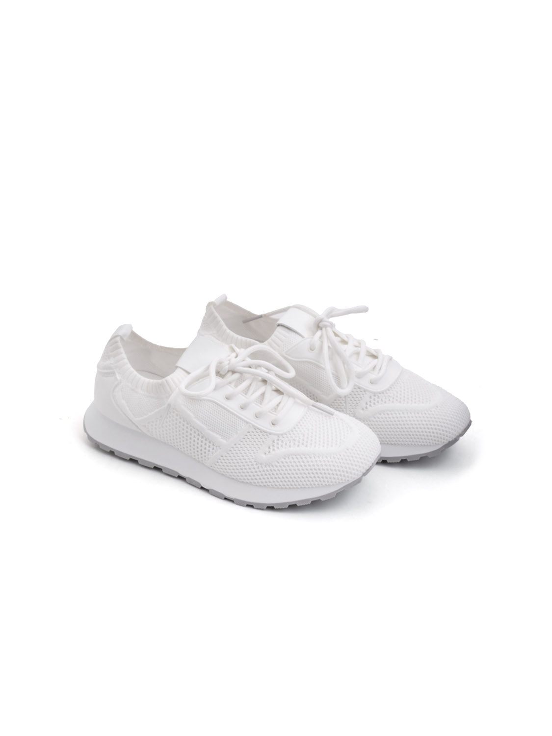 Sneaker soft-step in tela - BIANCO