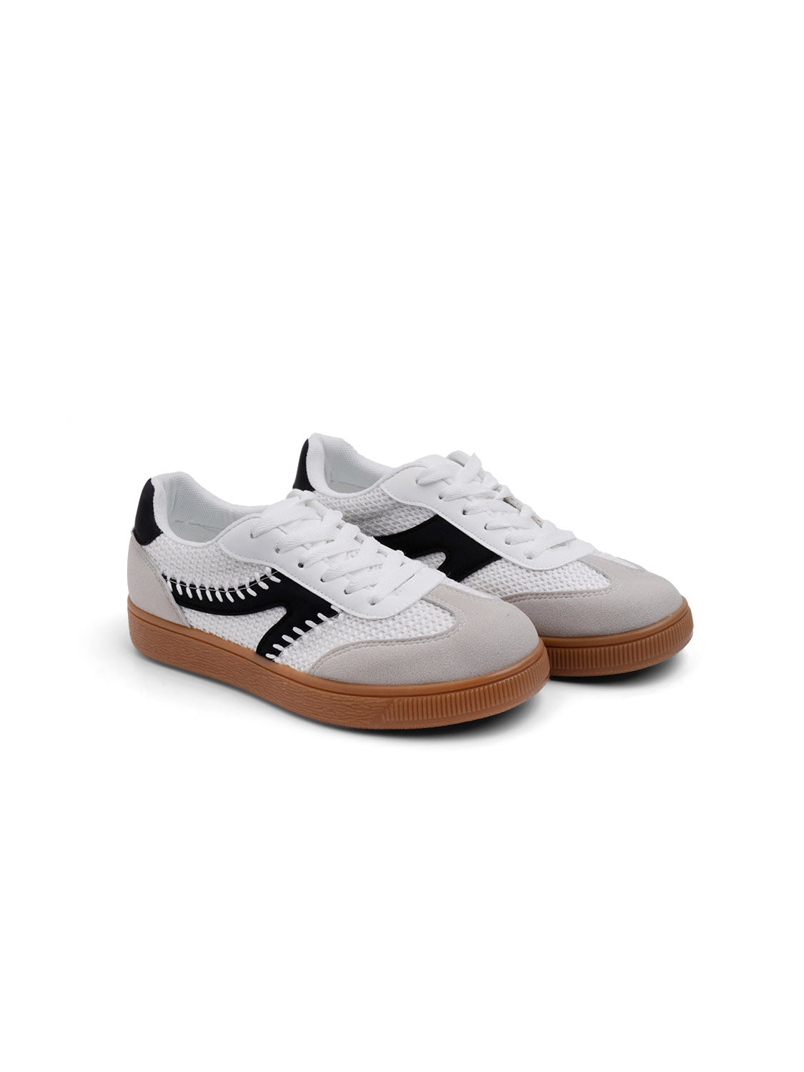 Sneaker texture mix - GRIGIO