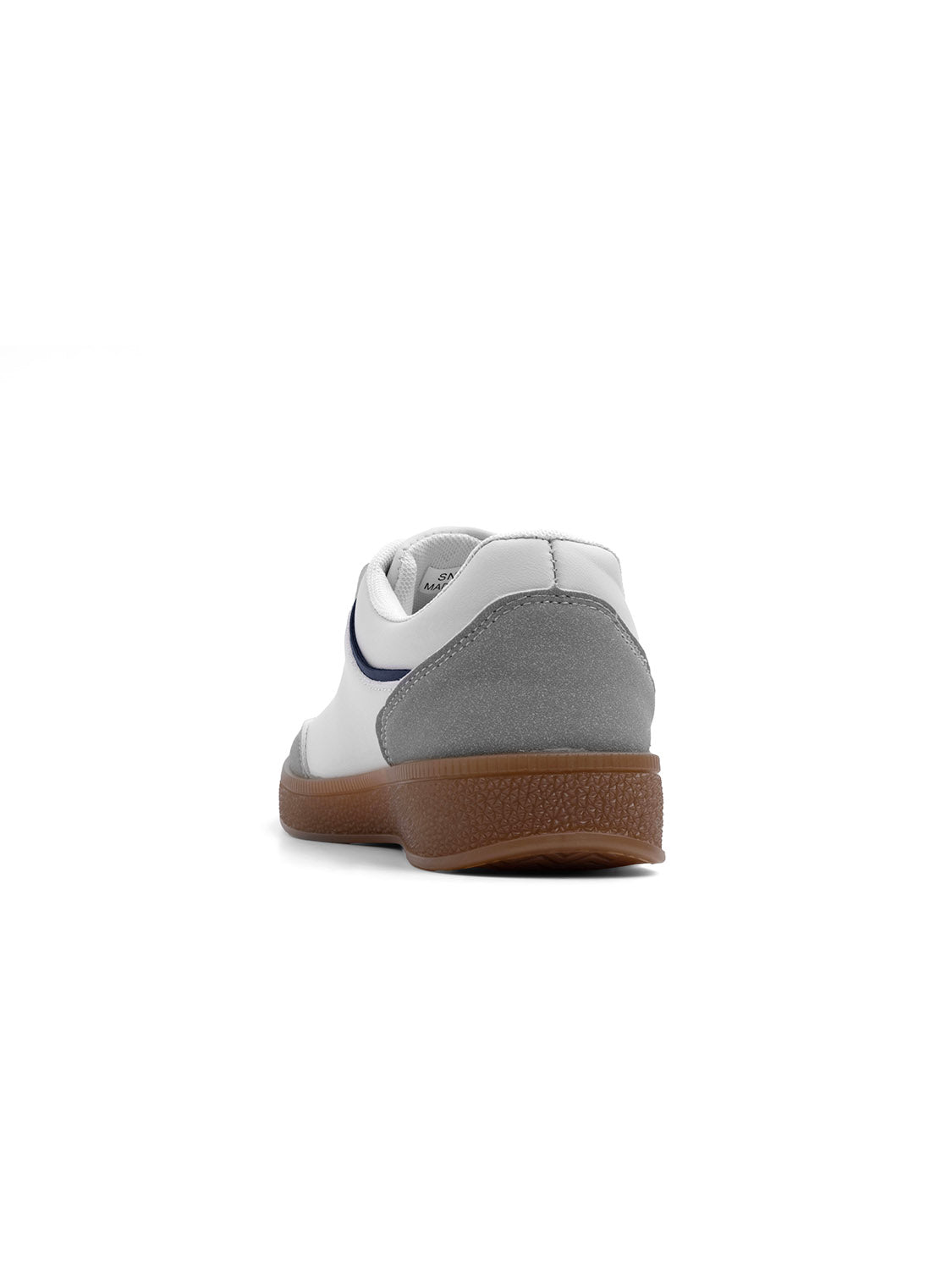 Sneaker slim color block - BIANCO