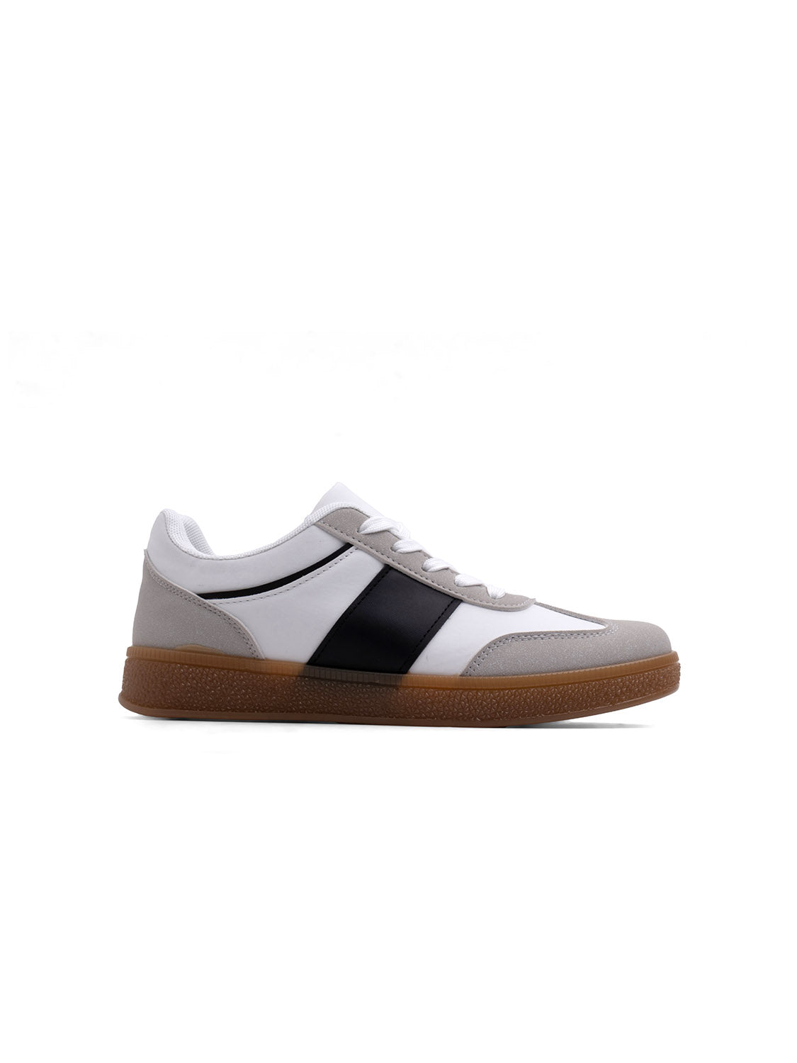 Sneaker slim color block - BIANCO