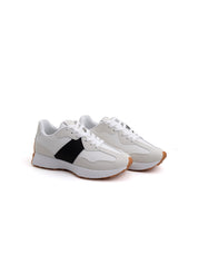 Sneaker cuty-soft con contrasti - BIANCO