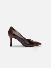 Combined pump heel 8 - BROWN