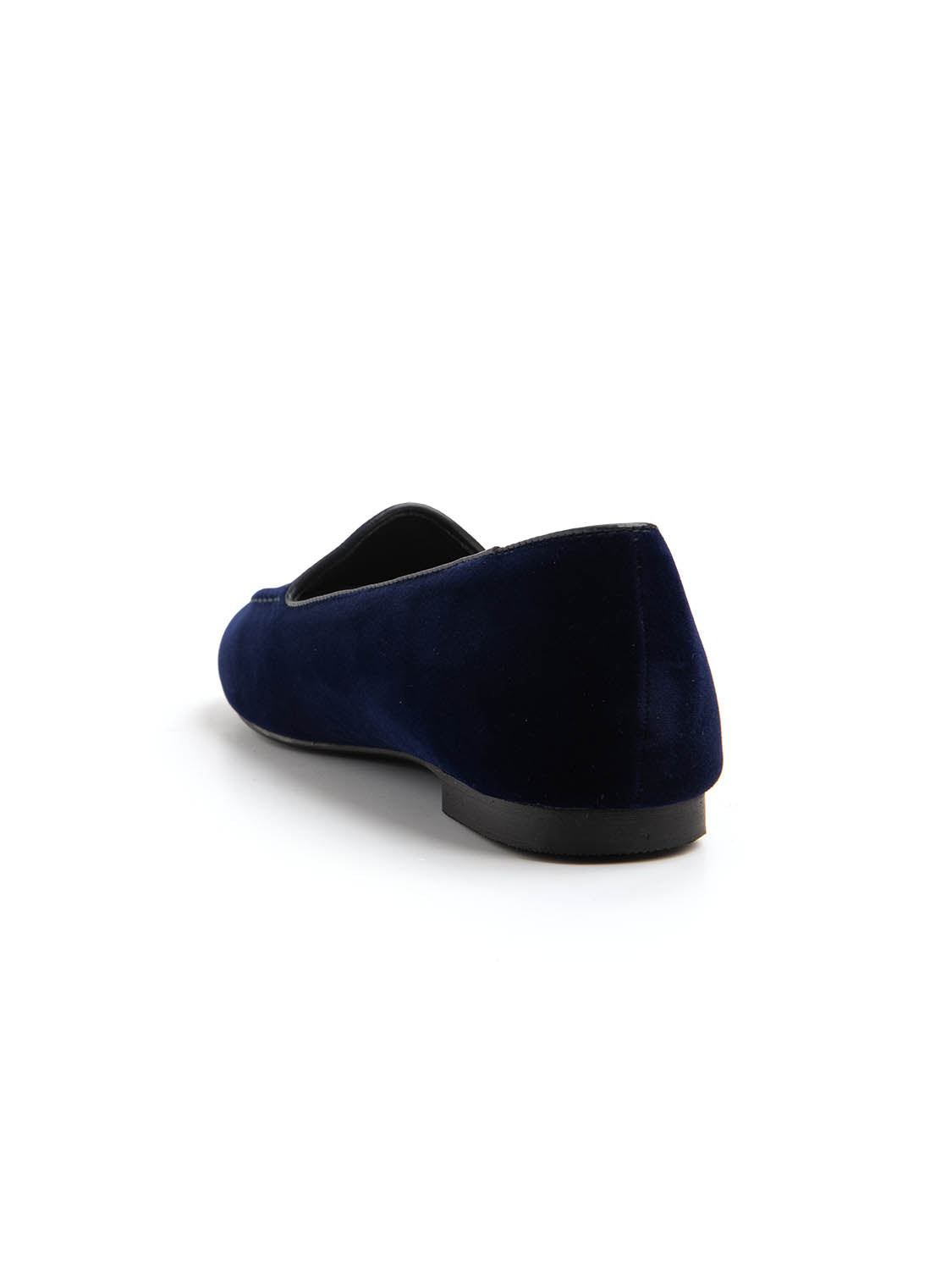 Friulana in velluto con cucitura - BLUE