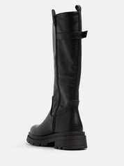 Tank-bottom boot - BLACK